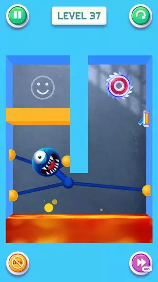 Blue Monster: Stretch Game Скриншот 3