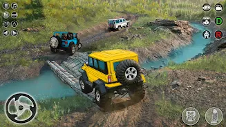 Offroad Jeep Driving Jeep Game Captura de pantalla 3