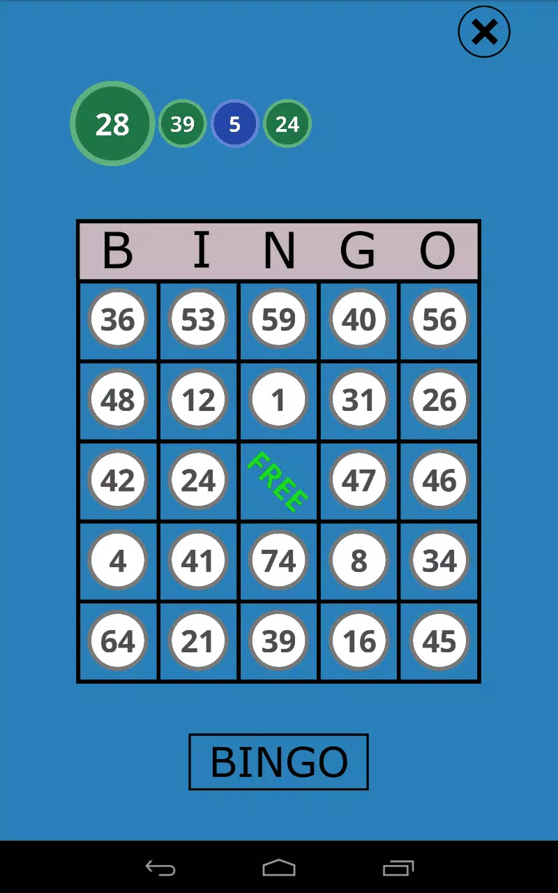 Classic Bingo Touch应用截图第2张