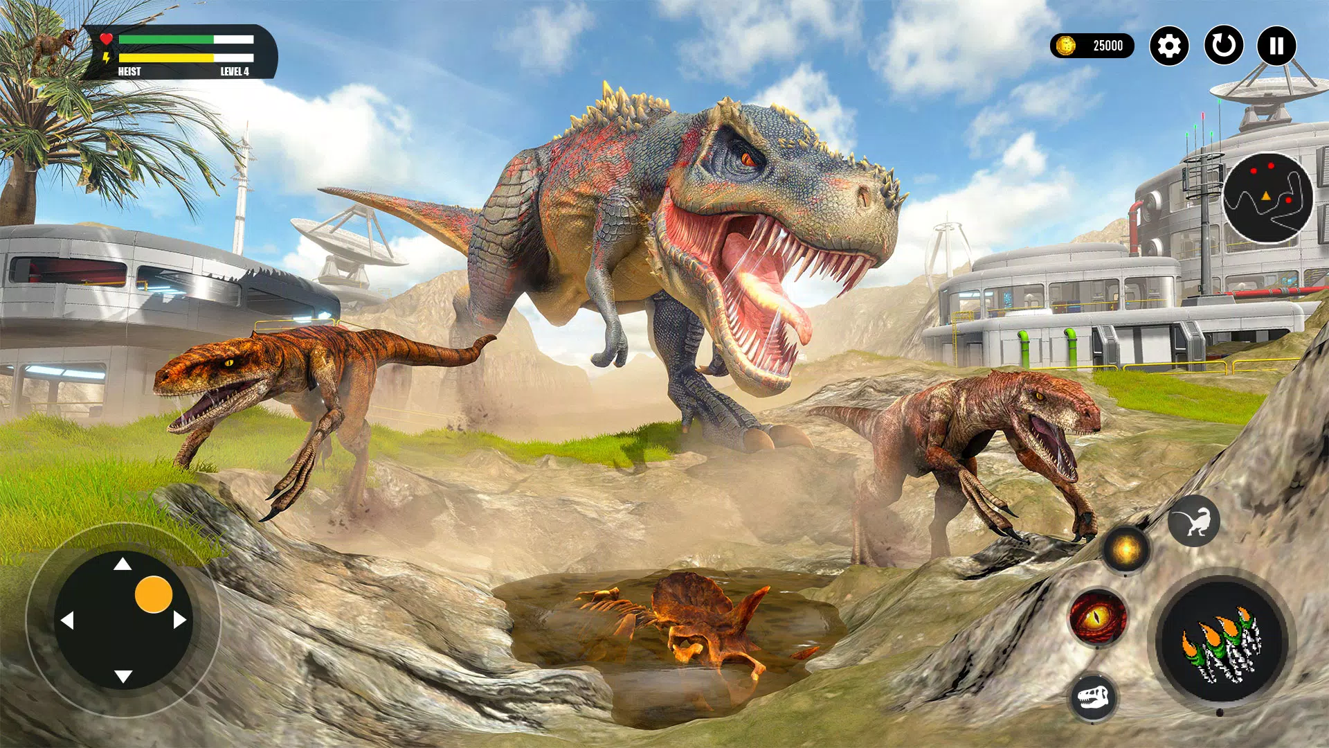 Real Dinosaur Simulator Games Ảnh chụp màn hình 1