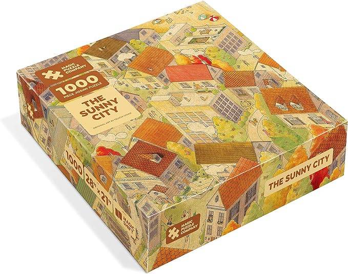 The Sunny City • puzzle da 1000 pezzi della Magic Puzzle Company • Serie One