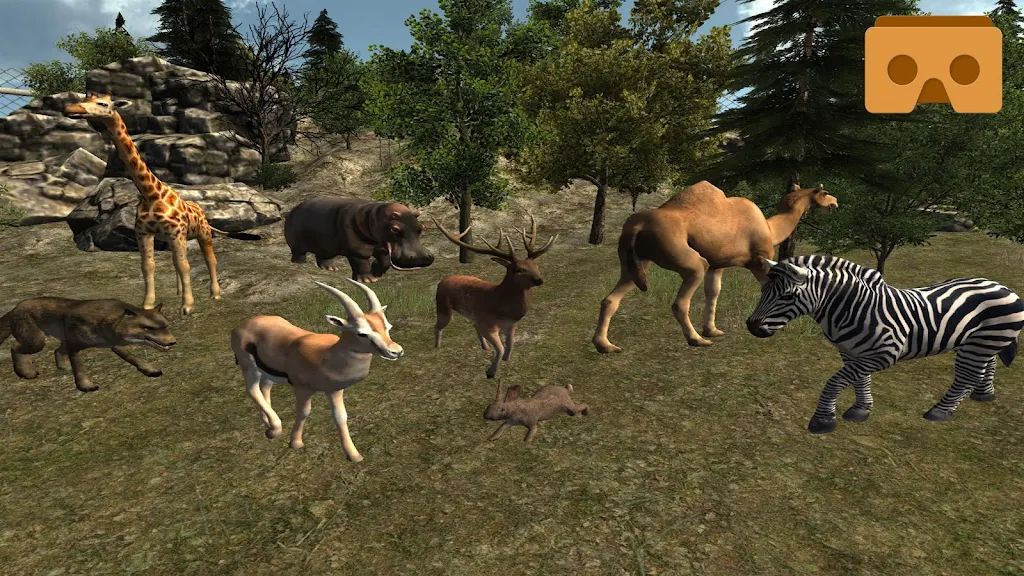 VR Virtual Zoo 3D Capture d'écran 2