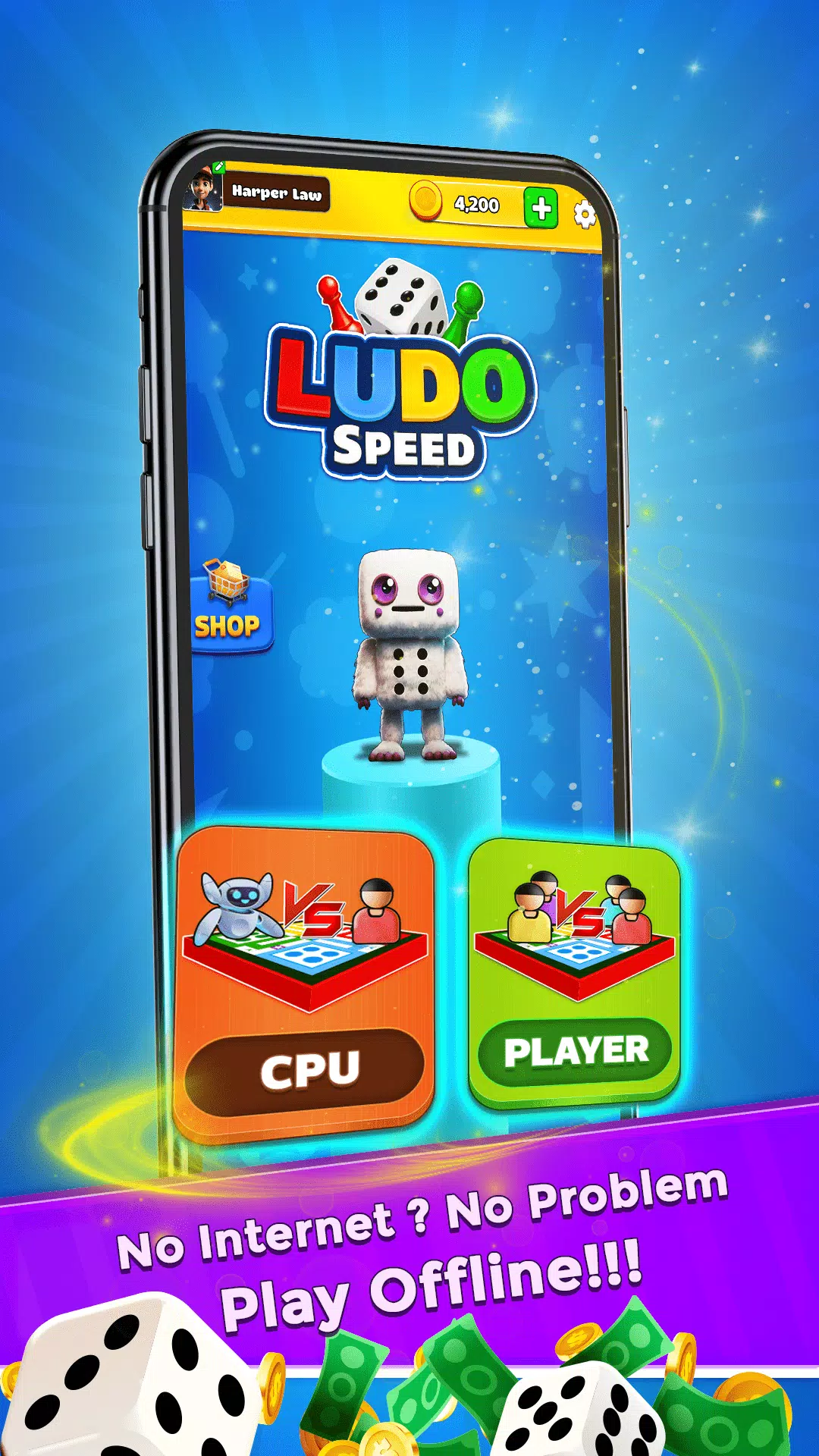 Ludo Speed - Dice Game Fun! Ảnh chụp màn hình 2