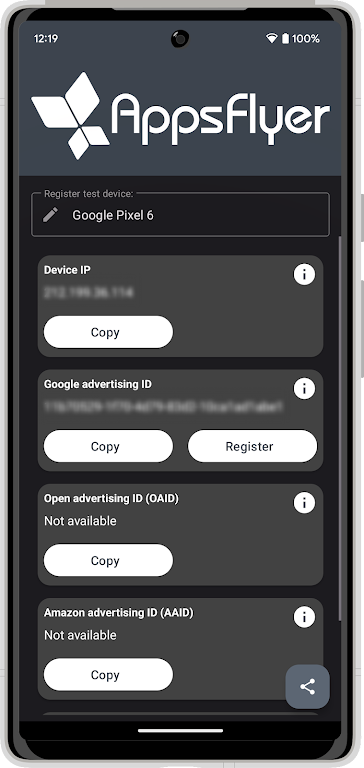 My Device ID by AppsFlyer स्क्रीनशॉट 3