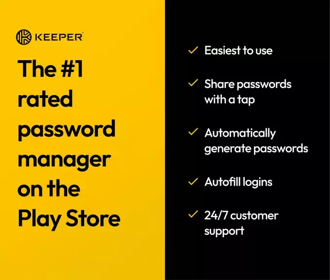 Keeper Password Manager 스크린샷 0