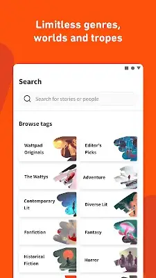 Wattpad - Read & Write Stories Screenshot 1