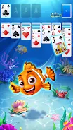 Solitaire - Fishland Скриншот 3