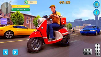 Food Delivery Boy Bike Game 3D應用截圖第1張