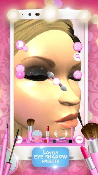 3D Makeup Games For Girls Captura de pantalla 1