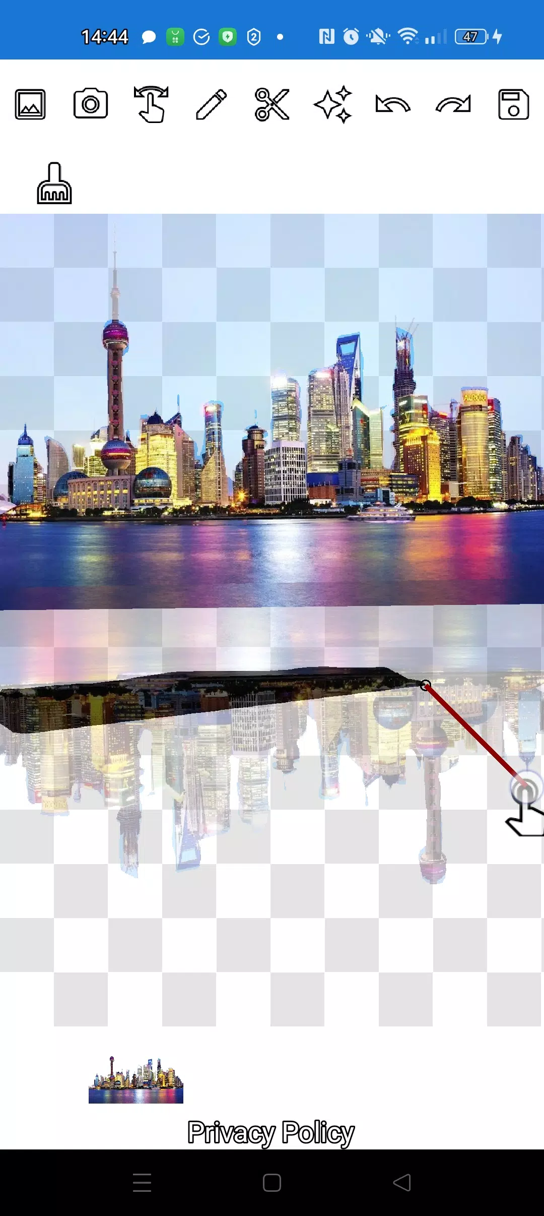 Cut and move pictures Captura de tela 2