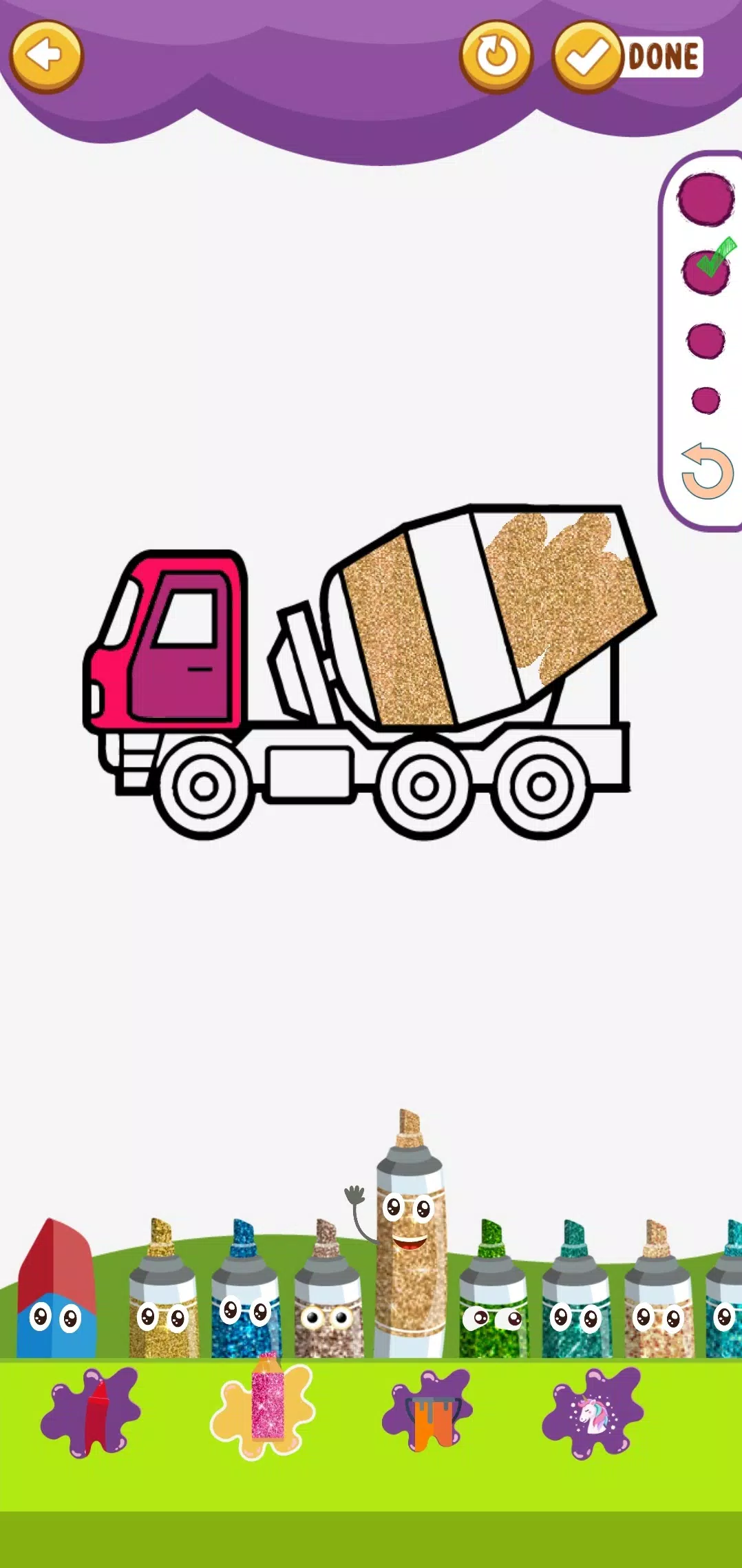 Trucks Coloring Pages ภาพหน้าจอ 0