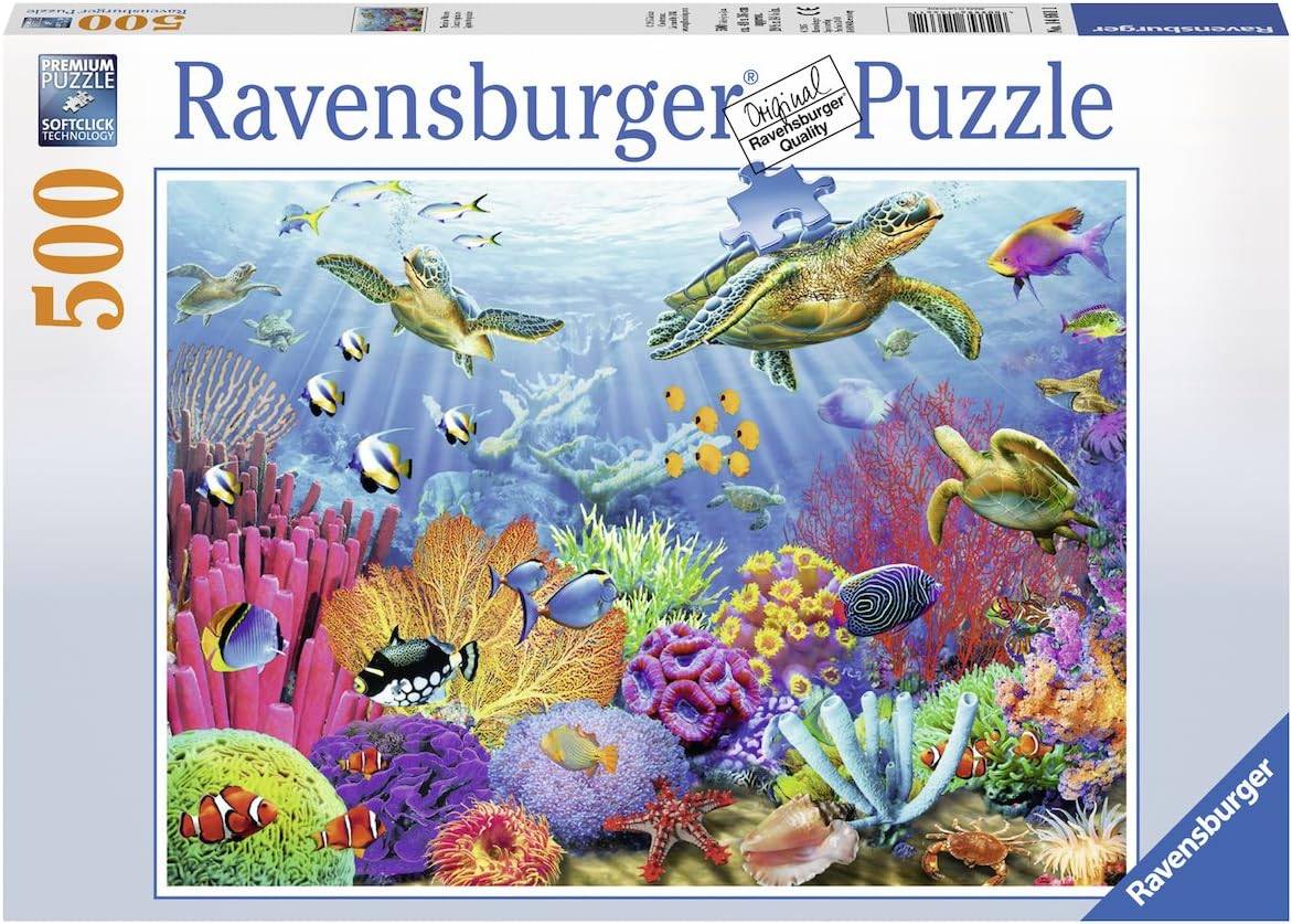 Ravensburger Tropical Waters 500-Piece Jigsaw ပဟေ uzzle ိ