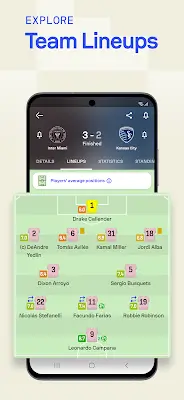 Schermata Sofascore - Sports Live Scores 2