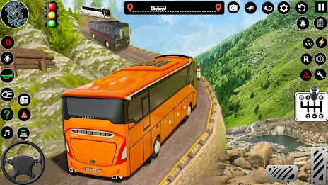 US Bus Simulator: Coach Bus 3D Ảnh chụp màn hình 0