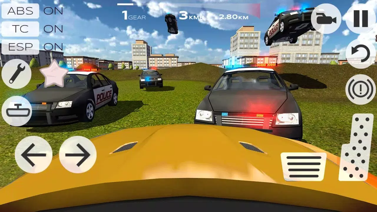 Extreme Car Driving Racing 3D स्क्रीनशॉट 3