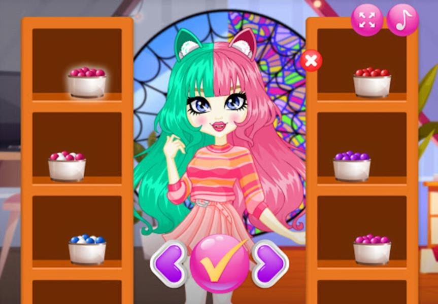 Wednesday Dress Up: Girl Games Tangkapan skrin 2