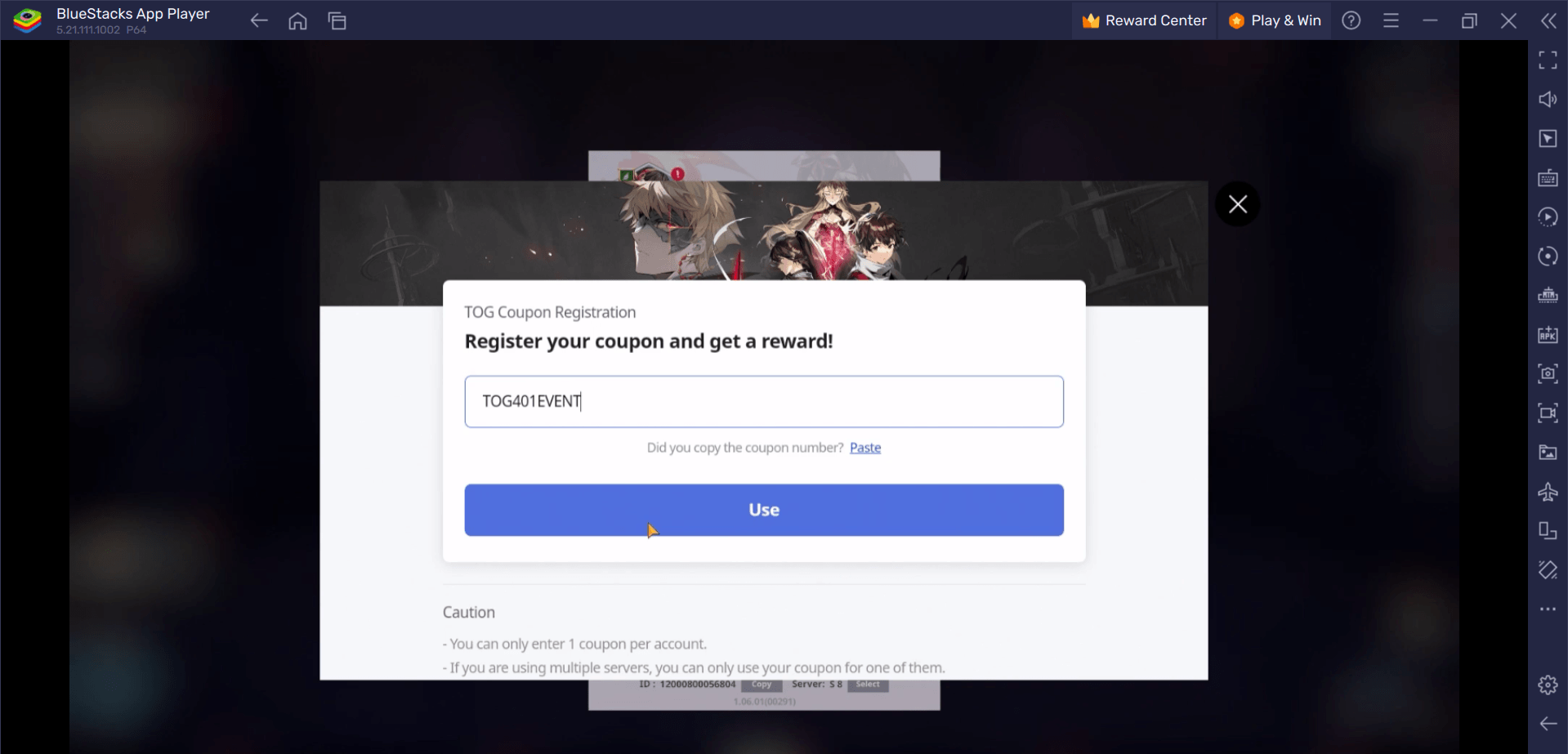 New Tower of God Codes for January 2025