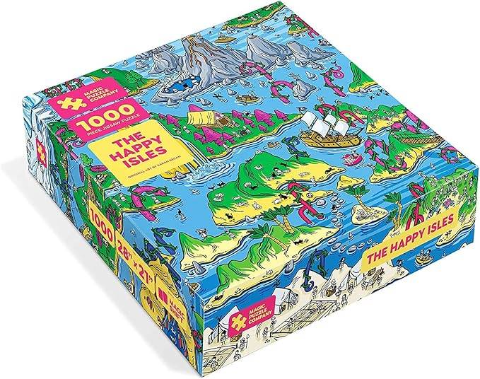 Las islas felices • rompecabezas de 1000 piezas de The Magic Puzzle Company • Serie uno