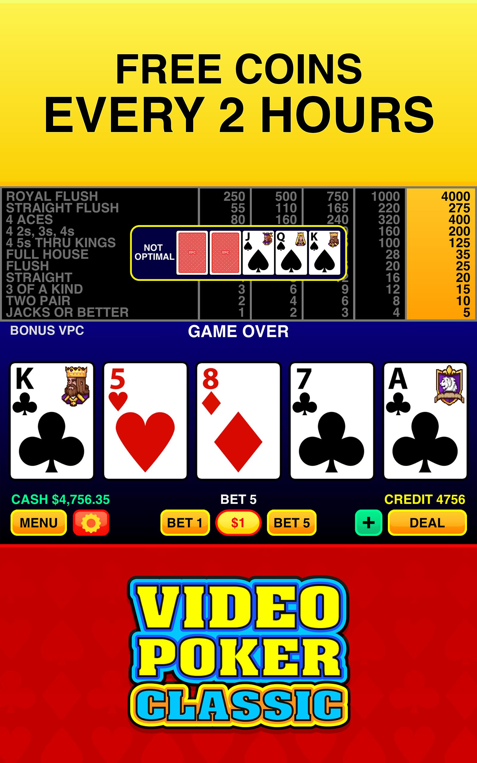 Video Poker Classic ® Ekran Görüntüsü 3