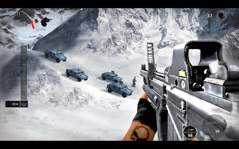 Mountain Sniper Shooting: FPS Captura de tela 0