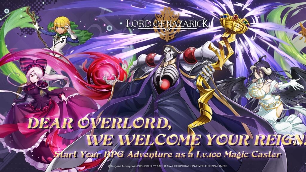 オーバーロード：NazarickのLordがCrunchyrollを介してAndroidで利用可能になりました