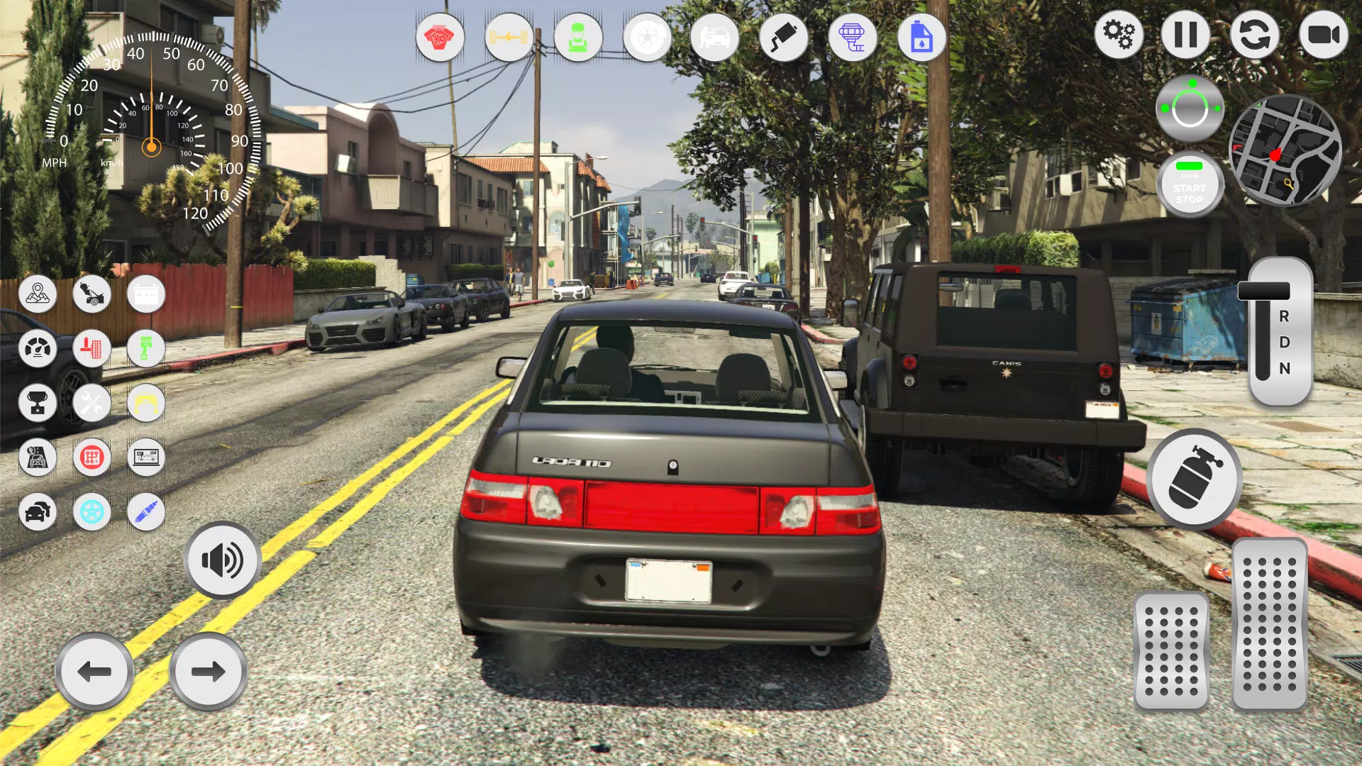 Lada 2110: Urban Simulator スクリーンショット 1
