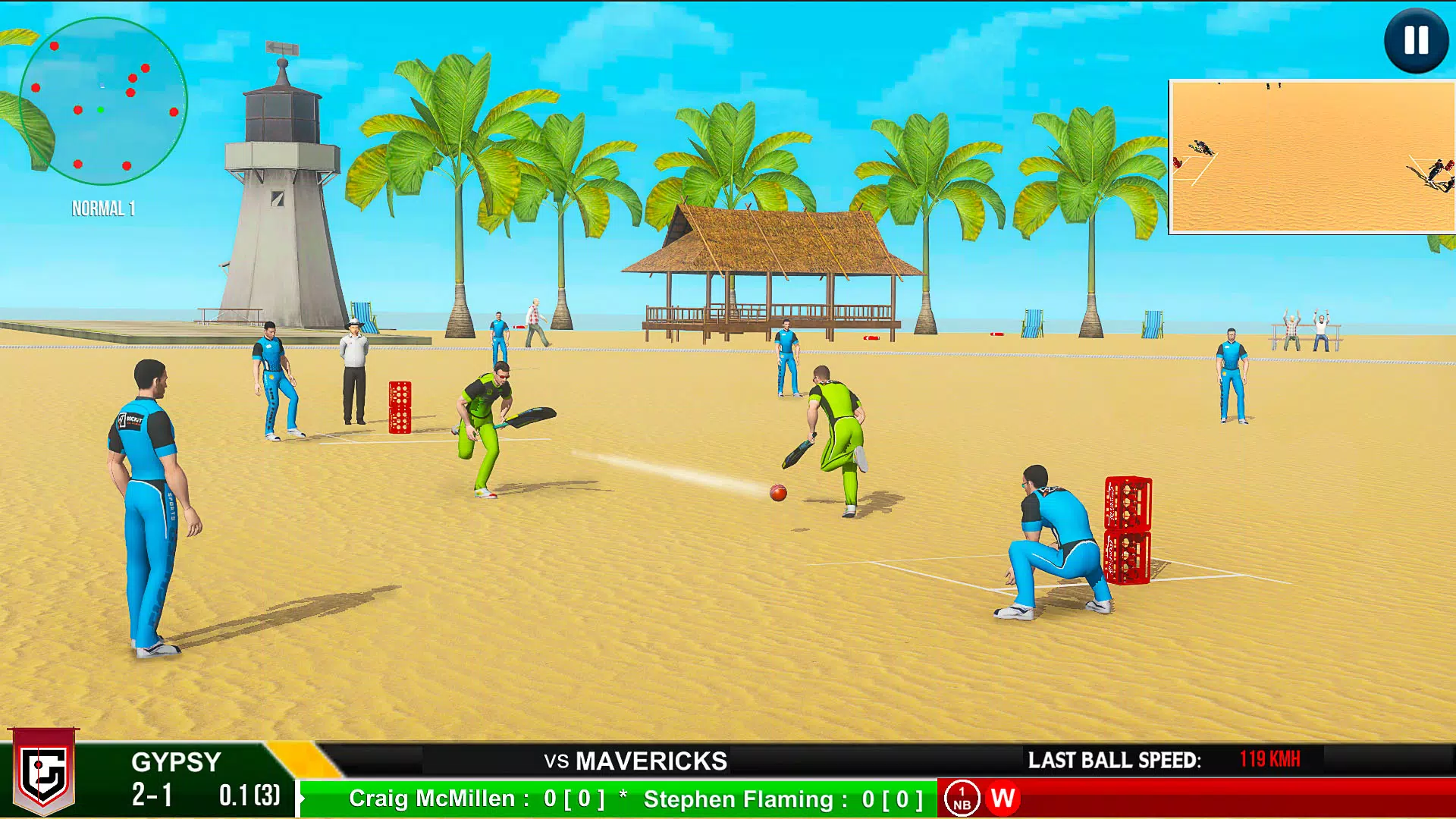 Street Criket-T20 Cricket Game Zrzut ekranu 2