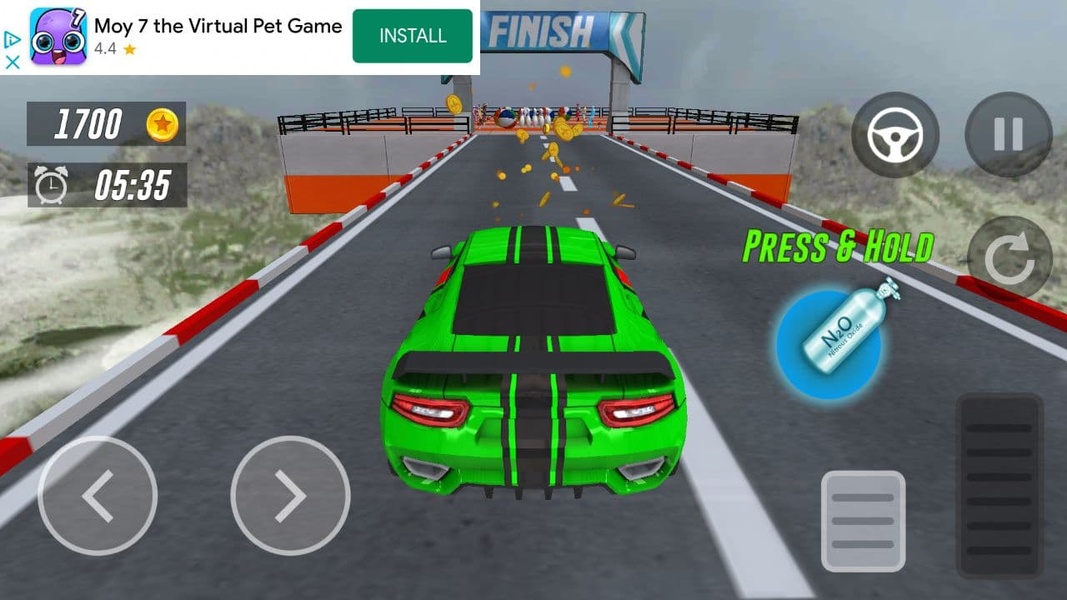 Superhero Car: Mega Ramp Games 스크린샷 0