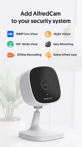 AlfredCamera Home Security app স্ক্রিনশট 2