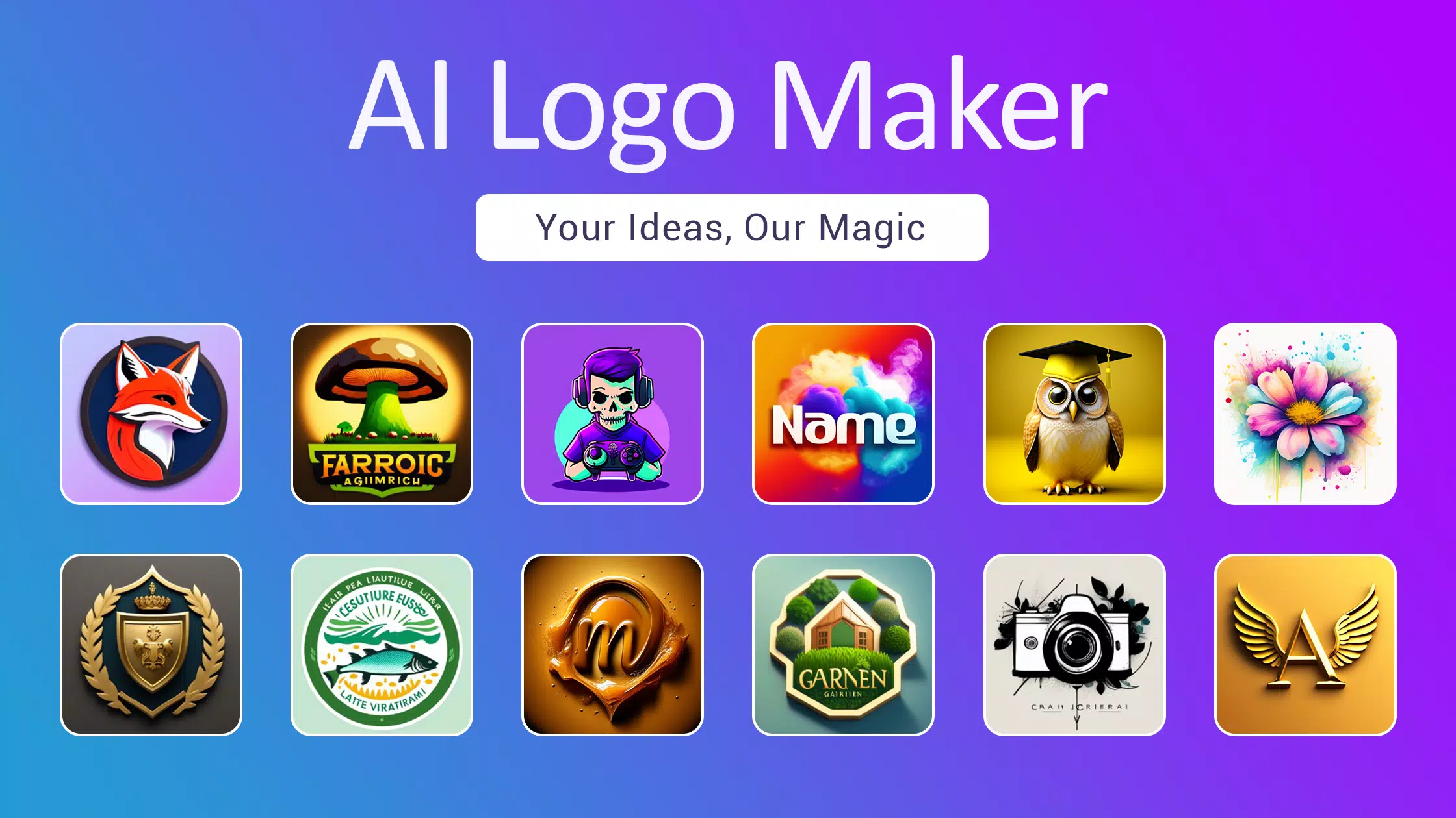 Logo maker AI Logo generator Captura de tela 0