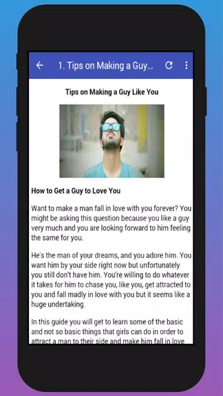 How To Make a Guy Fall in Love With You Capture d'écran 1