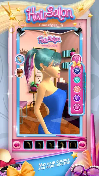 Hair Salon Games for Girls应用截图第3张