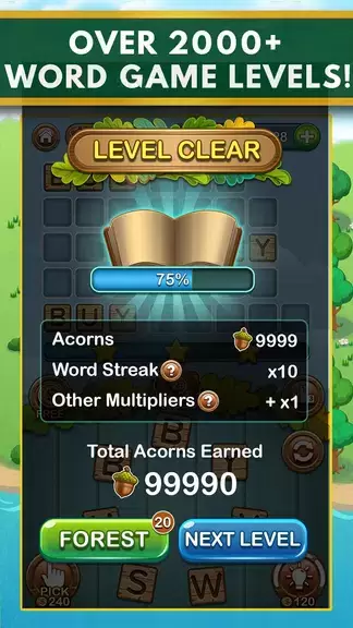 Word Forest: Word Games Puzzle Скриншот 1