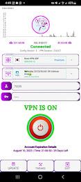 Rose Vpn Udp Tangkapan skrin 2