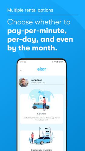 ekar Car Rental - No Deposit スクリーンショット 1