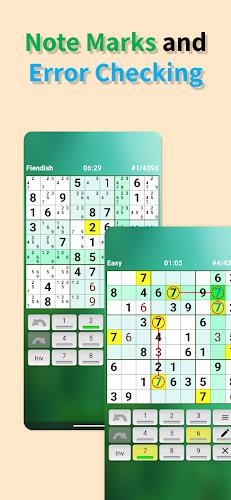 Sudoku offline Schermafbeelding 3