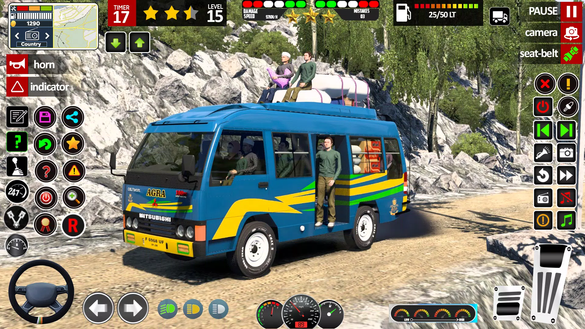 Real Mini Coach: Bus Game 3D スクリーンショット 2
