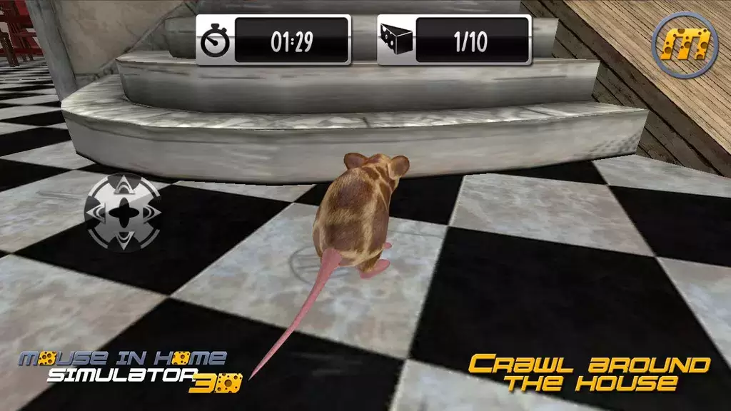 Mouse in Home Simulator 3D Captura de pantalla 2