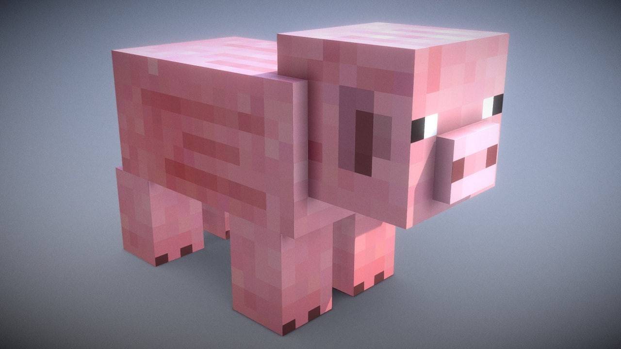 Porcos em Minecraft