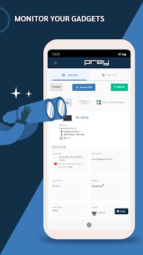 Prey: Find My Phone & Security Zrzut ekranu 2