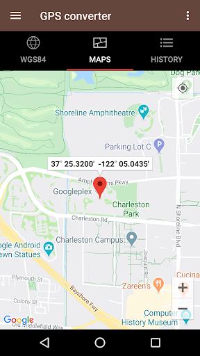 GPS coordinate converter 스크린샷 2