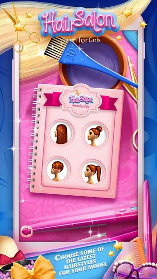 Hair Salon Games for Girls应用截图第2张
