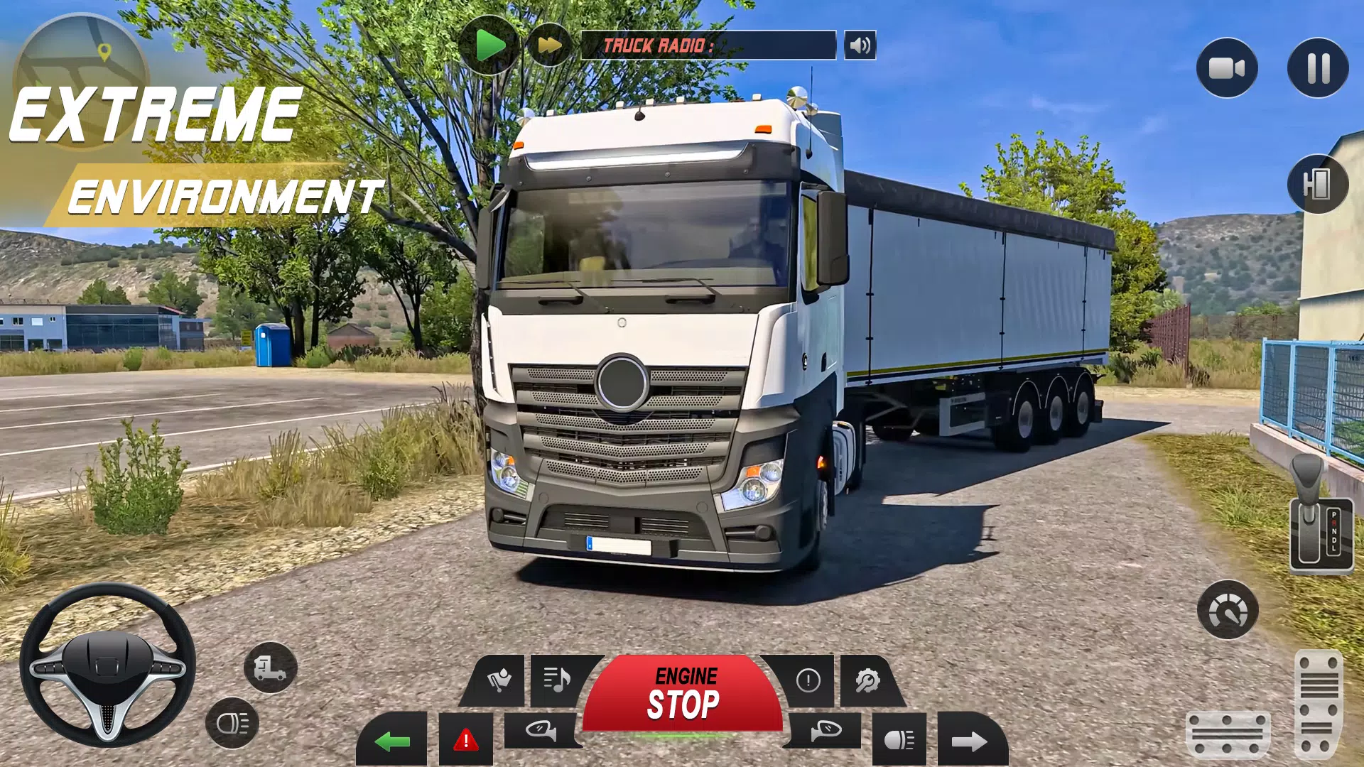 Euro Truck Driving Game 3d Скриншот 2