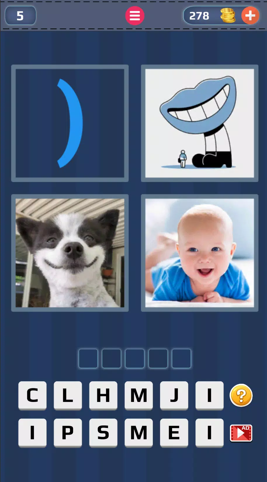 4 Pics 1 Word: Guess the Word ภาพหน้าจอ 0