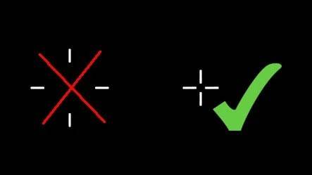 ไม่มีการแพร่กระจายของ Crosshair