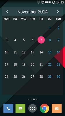 Month Calendar Widget by BiHSnow Скриншот 1