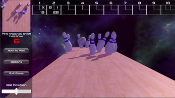 Space Bowling Tangkapan skrin 1