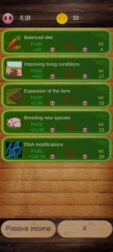 Pig Farm Clicker Zrzut ekranu 3