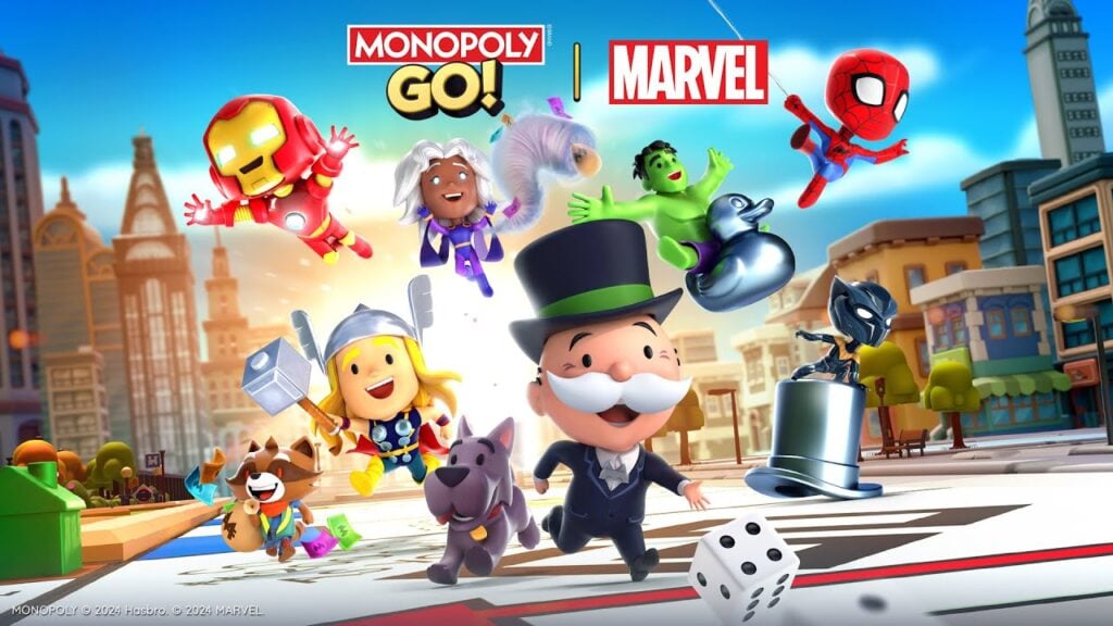 Ang mga bayani ng Marvel ay nagtitipon sa monopoly crossover