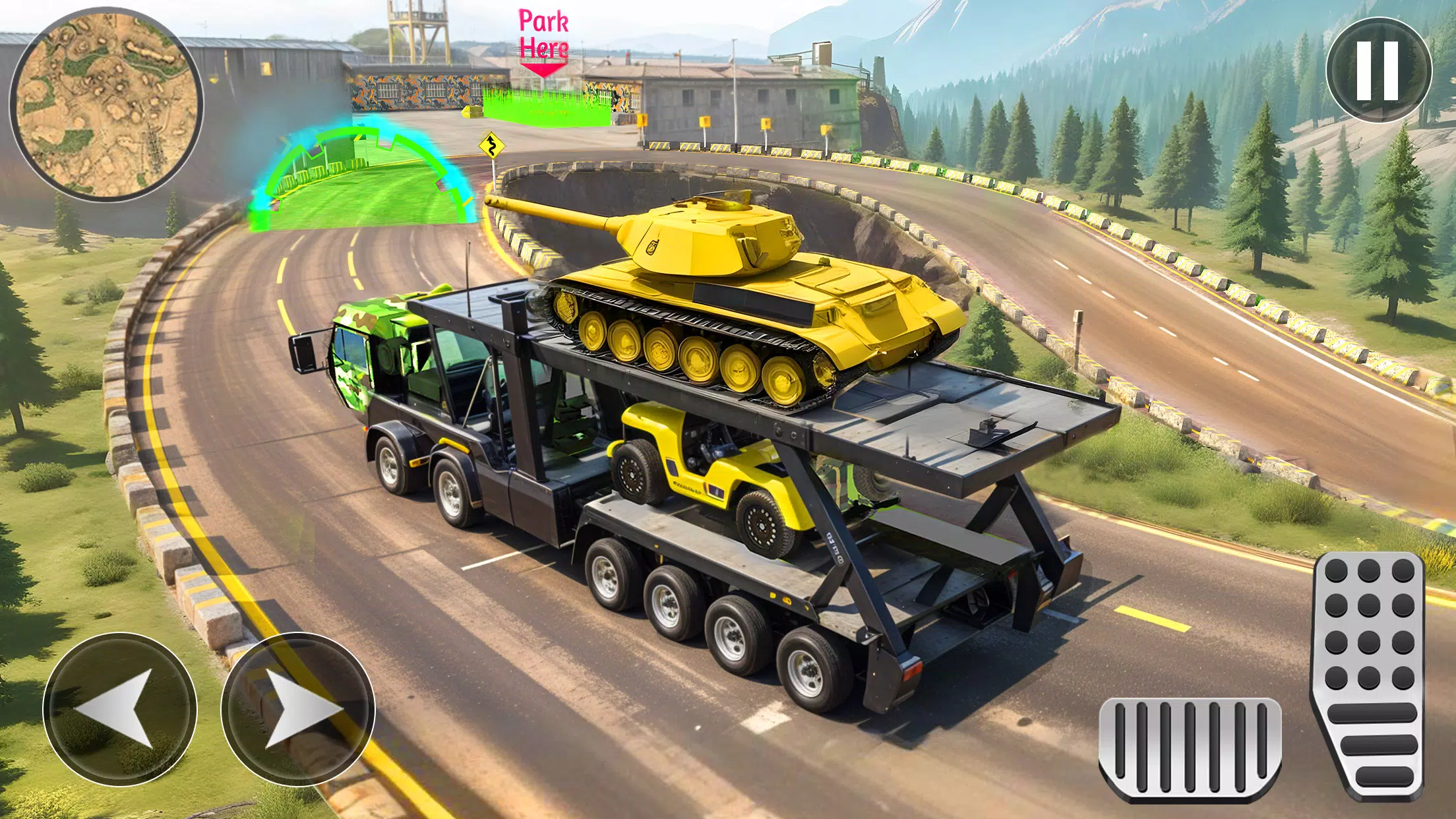Army Cargo Truck Driving Games应用截图第3张